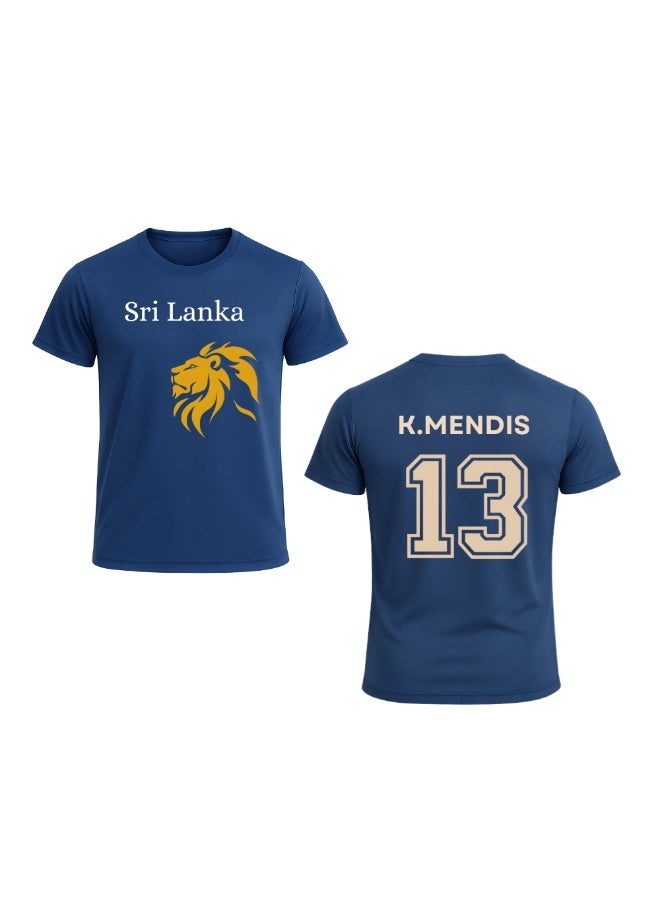 Sri Lanka Jersey For Adults-Sri Lanka Sports Dry-Fit T-Shirt For Men And Women Perfect For Sports Matches And Everyday Wear - Image 1